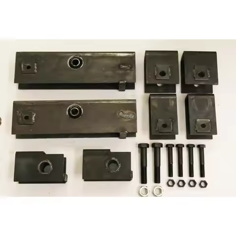 Hot-Sell!Trailer Hanger Kit for 2-1/2" Slipper Spring 10k Lbs Tandem Axle 42-1/4" Spacing,Durable & 