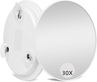 Tyseoome Makeup Mirror 30X Set, Travel Magnifying Mirror Set for Makeup,Magnified Mirror 3.5" with T