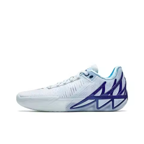 Anta KT11 Fabric Low top Basketball Shoes Men's Frost Blue/Sky Blue Stone Blue 112611101-4