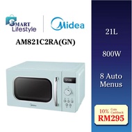 Midea 21L Digital Microwave Oven with 8 Auto Menus AM821C2RA(GN)