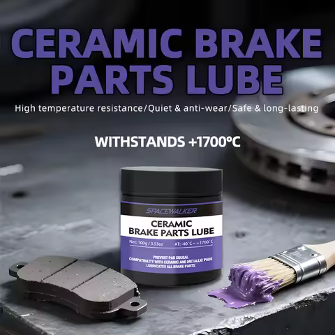 Ceramic Brake Lubricant Gel - High-Performance Reducer, Heavy-Duty Brake System Grease for Motorcycl