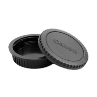 Canon Rear Lens Cap and Camera Body Cap for All Canon EF Camera