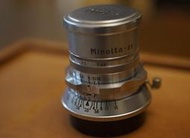 千代田光學 Minolta Chiyoko Super-Rokkor 45mm f/2.8 L39口 可轉Sony E