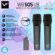 Vinnfier VF WB505 UB 2 Wireless 6.35mm Jack Mic Received Type-C Rechargeable Microphone WB 505