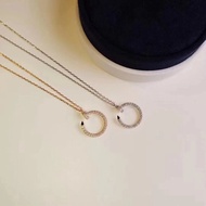 Cartier New Style [Daigou Level] Hot Full Diamond Nail Necklace Women