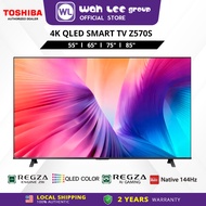Toshiba 55" 65" 75" 85" 4K UHD Smart Google TV - Z570SP Ultra QLED REGZA Engine ZRi 144Hz Native Ref