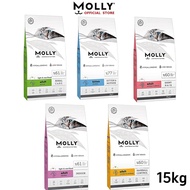 Molly Premium Cat Food 15KG,makanan kucing