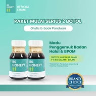[PROMO] 2 BOTTLES OF BS HONEY CODHONEY BPOM HALAL FATTENING BODY 350 GR