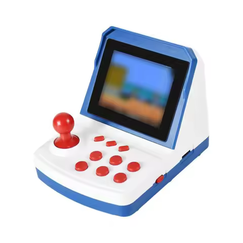 8Bit A6 plus Arcade Console Portable Handheld Game Player 3.5 Inch Game Station with 600 games Suppo