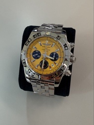 市場罕見 | 百年靈  250隻限量版 BREITLING Chronomat Limited Edition 250隻 Cobra Yellow - 額外跟配原廠鋼帶 - Full Set _not