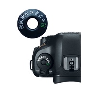 DSLR Function Dial Mode Button Cap Label Repair Part for Canon EOS 5DIII 5DIV 5DS 5DS R 6DII 7DII