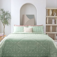 JUBILY ชุดผ้าปูที่นอน 6 ฟุต KING (Set 3 ชิ้น) - MILLI COLLECTION 460 Series MILLI PINK One