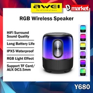 Awei Y680 Wireless Speaker RGB Light Surround Sound Speaker Home TV Bluetooth Speaker Awei Speaker