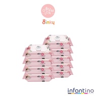 Infantino | Oldam 올담 Signature Korean Baby Wipes (9 Packs x 70pcs) - Super Duper Thick (80gsm), Super Duper Moist