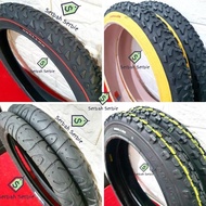 MERAH Bicycle Outer Tire 16X2.125 SWALLOW 16 X 2125 2.125 Red LIST 16X2125 BMX Electric SELIS Childr