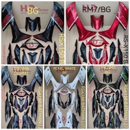 RSX 150 HLD COVERSET - BATMAN 27 [ BLACK / WHITE / PURPLE GREY / HIJAU LUMUT / RED MERAH PURBA ]