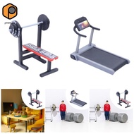 [prettyia] Miniature gym equipment, furniture, toys, decorations, gym accessories