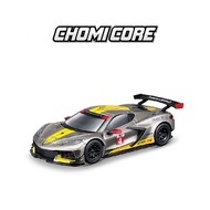 ✨1:43 Scale Chevrolet Corvette C8.R BBURAGO Vehicle Models Miniature Diecast Cars Toy