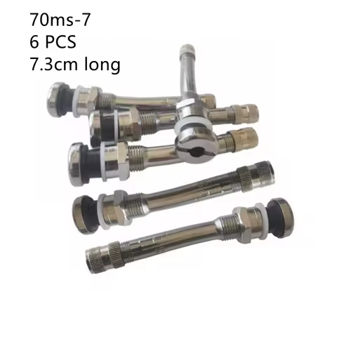 70ms-7 Valve Stem 6 pcs Bus Tire Valve Stem Extender Bus Aluminum Alloy