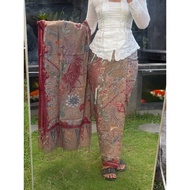 Silk dobby Atbm Write jumbo shawl