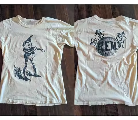 Vintage 1982 R.E.M. REM Band REPRINT 1982 T-shirt, size S-5XL