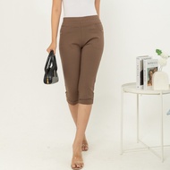 2023 Pants - Women's Elastic Waist T-Shirt Pants 7/s8 9144 (JS)