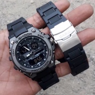 Most Sell!!! G SHOCK Mika G8600 Watches Chain Mica 8600 Double Time stainless Water Resistant