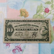 Uang Kuno Netherland Indies 1927 Coen Ttd Van Rossem VF