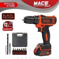 BLACK + DECKER BDCDD12K Cordless Drill Driver Kit Hand Drill Tool Set