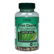 VIÊN UỐNG THẢI ĐỘC CHO ĐƯỜNG RUỘT HOLLAND & BARRETT ALOE VERA COLON CLEANSE HỘP 120 VIÊN - SẢN PHẨM 