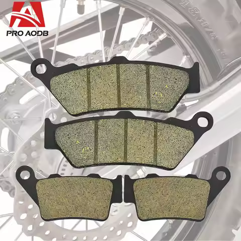 Front Rear Brake Pads For Honda SLR650 CB500 FX650 NX500 NX650 For Yamaha XT660R For APRILIA Pegaso 