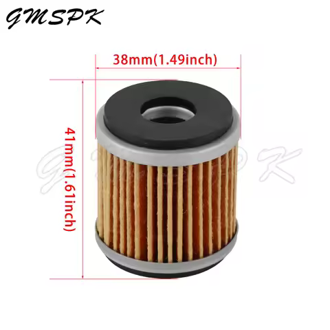 1/2/4/6PCS Motorcycle Engine Oil Filter Fit for ZONGSHEN RX1 RX1S ZS150-76 ZS150-51 ZS200-76 ZS200-5