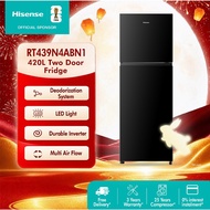 Hisense 2 Door Top Mount Inverter Fridge / Refrigerator / 5 STAR / Deodorizing Filter / All Zone Hyg