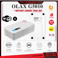 (5G Modem) OLAX G5010 5G Modified Gigahome Wi-Fi 6 Cat22 2.4GHz  5GHz Unlimited Internet Hotspot with 4000mah Battery