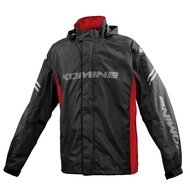 [KOMINE] Motorcycle Rain Jacket 03-5393 Men's KOMINE Black Red 2XL RK-5393