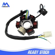 Menolana Stator Magneto 6ขดลวด5สาย50cc 110cc 125cc 150cc,รถสกู๊ตเตอร์จักรยานยนต์ ATV