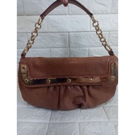 Rouge and Lounge Leather Shoulder Bag