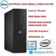 DELL OptiPlex 3050 small Form Factor PC intel core i5 7th gen/8GB RAM/ HD Graphics/WIN 10