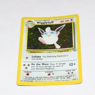 寵物小精靈 遊戲咭 美國版 硬咭閃 無巢無摺 pokemon Wigglytuff