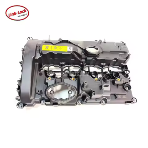 Link-Lock Engine Valve Cover with Gasket Bolts Kit & Oil Cap 11128605598 11127611278 for BMW B42B46B
