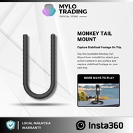 Insta360 Monkey Tail Mount For Insta360 X3 &amp; Insta360 ONE X2 &amp; ONE RS