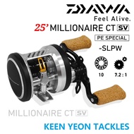 MESIN PANCING DAIWA 2025' MILLIONAIRE CT SV PE SPECIAL SLPW FISHING REEL (BAITCASTING)