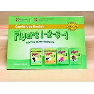 Sách - Cambridge Flyers in gộp 1-2-3-4
