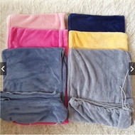 Velvet pillowcase size 35x105cm, felt pillowcase in many colors to choose from