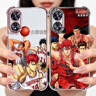 Q-13 SLAM DUNK Anti-drop phone case for OPPO A18 A38 A3S A58 A60 4G