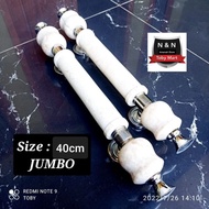 Handle Pintu Marmer 40cm JUMBO - Gagang pintu rumah marmer Lonceng