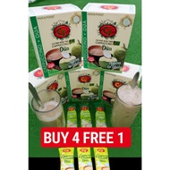 C7 Coffee Vietnam Coconut Instant Coffee Cappuccino 4 in 1 100% organic coconut sugar one box 16 pac