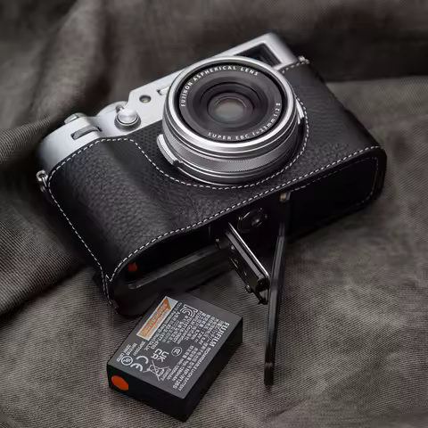 Retro Style Genuine Leather X100VI Camera Bag X100VI Bag Protective Case for Fujifilm X100VI Case Ca