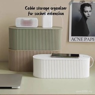 Desktop Cable Storage Organiser Management Box Organizer Extension Computer Wire Socket Plug Charger