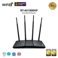 ASUS RT-AX1800HP Dual Band WiFi 6 Extendable Router Subscription-free Network Security Built-in VPN 